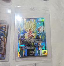 Bandai Dragon Ball Super Card Game Holo Lot 10 English Vegito Goku Vegeta picture
