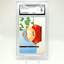 1998 Comic Images South Park #2 Eric Cartman Teardrop Variant CGC 8 NM/Mint picture