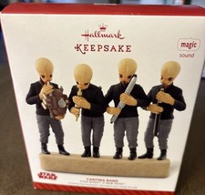 New Hallmark Star Wars A New Hope Cantina Band Magic Sound Ornament picture