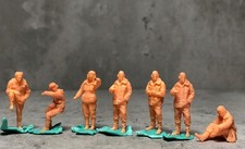 1/48 1/72 Russian tank crew 7pcs Soldier Unpainted picture