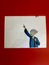 BATMAN BEYOND Production Cel Of An Older Woman Original WB Animation Art 1999 picture