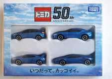 Tomica 50th Anniversary Japan Shareholder Exclusive Blue Set 4 Cars Limited NEW picture