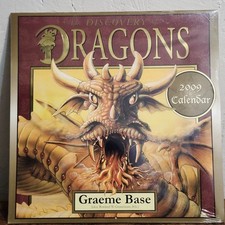 The Discovery of Dragons New Research Revealed 2009 Calendar Sealed Graeme Base picture