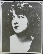 1920s Fanny Brice Ziegfeld's Follies Broadway Columbia Records 8x10 Photograph picture