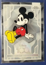 2023 Mickey Mouse Topps Chrome 100 Base Card #1 Favorite Disneyland Character  picture