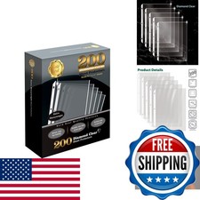 GOLD SEAL 200 Count Diamond Clear Extra Heavyweight Sheet Protectors, 4 Mils picture