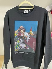Premium YEBISU x Hirohiko Araki Black Sweatshirt L Size Graphic Print picture