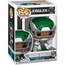 Funko POP Saquon Barkley Philadelphia Eagles NFL Figure 352 + Protector picture