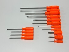 Craftsman Sears USA 15pc Hi-Viz Orange (Rare) Western Forge HTF Screwdriver Torx picture