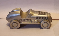 Monopoly Pewter Race Car Token 1998 Hasbro W.T. Wilson USA Desk Collectible picture