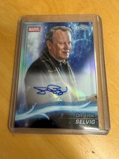 2025 Topps Chrome Marvel Studios Dr. Erik Selvig Stellan Skarsgard Auto picture