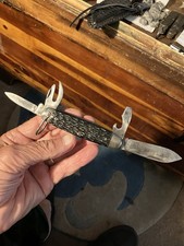 Antique PAL CUTLERY CO Scout Utility 1940’s Era-WWll Military Knife NOS NEW picture