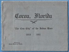 RARE 1910-11 Cocoa, Florida 