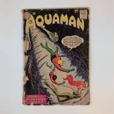 Aquaman #11 (1963) 1st Appearance Mera, Detached Cover, KEY Silver Age DC Comics picture