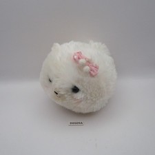 D0509A Fuwa Mofu Pometan  White Dog Amuse Plush 5