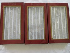 VTG Winward SOLID Glass Icicles ORNAMENTS, 8