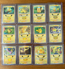 Pokemon Pikachu Celebrations Set 12 Cards Holo picture