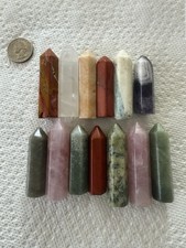 13pc Mixed Stone Mini Towers Lot Bundle picture
