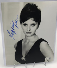 SOPHIA LOREN BECKETT AUTO PHOTO 8x10