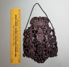 Antique Silver Shaddai Judaica Talisman Amulet pendant picture
