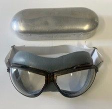 U.S. NAVY CHAS. FISCHER MKI AVIATION FLYING GOGGLES picture