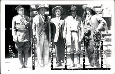 Burrie Buckskin Johnnie Idaho Bill Deadwood Dick et al Old West Cowboys RPPC bhn picture