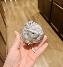 Vintage 1992 ARTHUR COURT DESIGNS Snuggling Bunnies Aluminum Metal Figurine picture