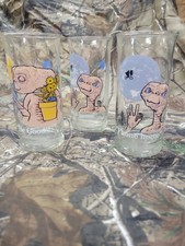 1982 E.T. Pizza Hut Glasses Set of 3 picture