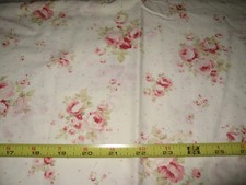 Vintage Durham Collection Fabric by Lecien Pink Roses on Cream 1+ Yard picture