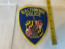Baltimore Police Maryland  patches current issue style ,tracking and insured picture