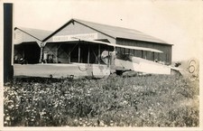 Buffalo NY Aerodrome Curtiss #6 Biplane c1916 Erie Co RPPC Photo Postcard COPY picture