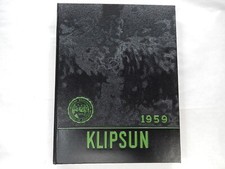 Yearbook, Western Washington State College, Bellingham Washington, 1959, Klipsun picture