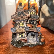 Punky Boobear's Haunted Halloween House Boyds Bearly Built Village 2E/4460 As Is picture