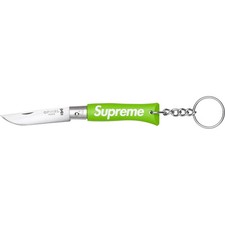 (Lot of 5x) Supreme Opinel No. 4 Keychain Pocket Knife (Green) picture
