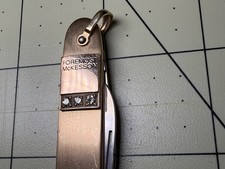 Vintage Anson 12K Gold Filled Imperial USA Pocket Knife Foremost McKesson picture