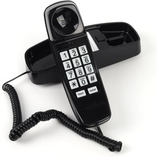 Wall Phone Design Landline Phone with Corded, Loud Volume, Flashing Light and La picture