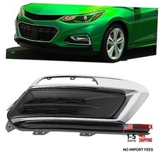 Fog Light Cover Compatible with 2015-2016 Chevy Chevrolet Cruze Right Side picture