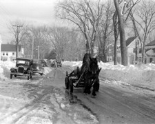 Center of Town. Fryeburg, Maine 1939 Photo picture