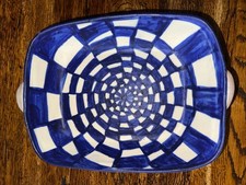 Family Chichipan Tzintzuntzan Michoacan Mexico Folk Art Pottery Serving Bowl picture