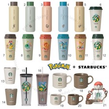 Starbucks Japan Exclusive Pokemon Pokémo Tumbler Mug Stainless Steel Bottle New picture