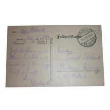 1910s Imperial German Feldpost Christmas 22nd Infantry Division IR 143 Postcard picture
