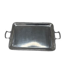 Artesanias Mary Margaret Silver Tray Big Fork Montana picture