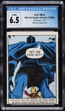 1966 Donruss Marvel Super Hero #12 Iron Man RC First Appearance CGC 6.5 Rookie picture