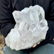 5.13LB A+++ Natural white Crystal Himalayan quartz cluster /mineralsls Specimen picture