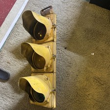 VINTAGE  60s ALL ORIGINAL CROUSE HINDS TRAFFIC LIGHT picture