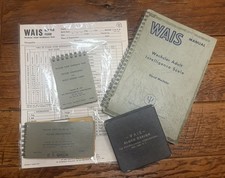  Authentic Vintage WAIS Wechsler Adult Intelligence Scale 1955 Psychology Kit  picture