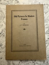 Old Pictures in Modern Frames J T Riddick 1934 Durham NC Watts Street Baptist picture
