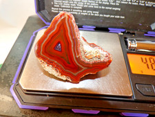Condor Agate Polished Nodule Half - 48.70 Grams, 36x50mm picture