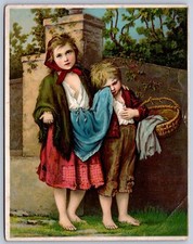 K20/ Victorian Trade Card c1880s Ganges Ohio Mansfield Elmer Ferrell Store 208 picture