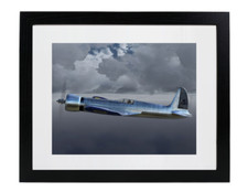 1935 HUGHES H-1 RACER Aircraft Classic Plane Matted & Framed Picture Photo picture